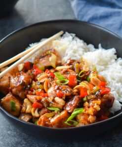 Kung Po Chicken Rice Set