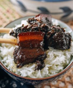 Braised Pork Belly W Mei Cai Rice
