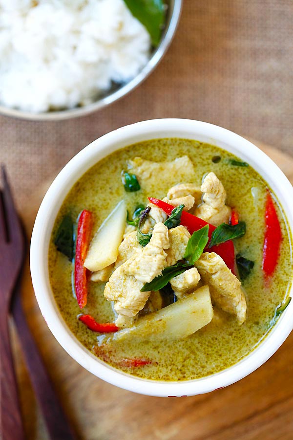 Malay Stall - Green Curry Chicken Set