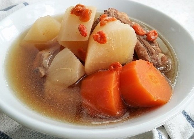 Double Boil White Radish Soup Set